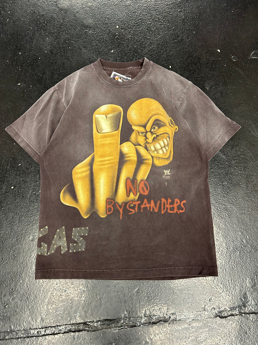 TRAVIS SCOTT WWE NO BYSTANDERS BROWN TEE (PRE-OWNED)