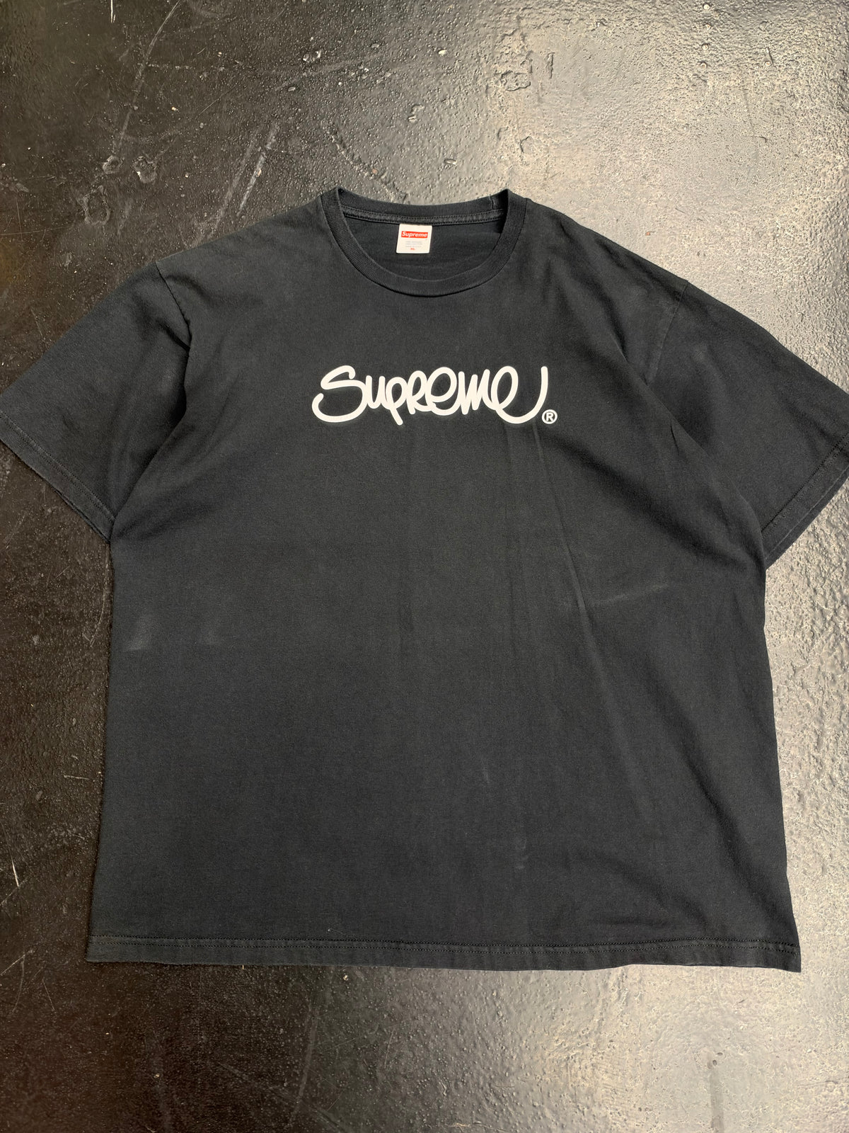 SUPREME HANDSTYLE TEE “BLACK” (PRE-OWNED)