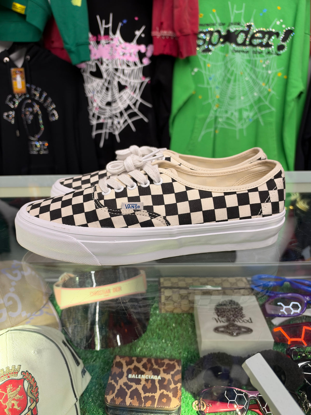 VANS CHECKERBOARD 44 LX (PRE-OWNED)