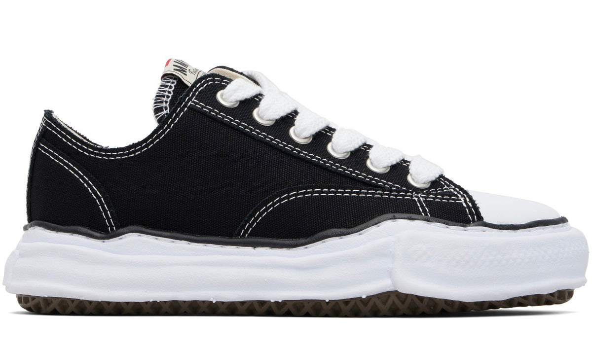 MAISON MIHARA YASUHIRO BLACK PETERSON CANVAS LOW