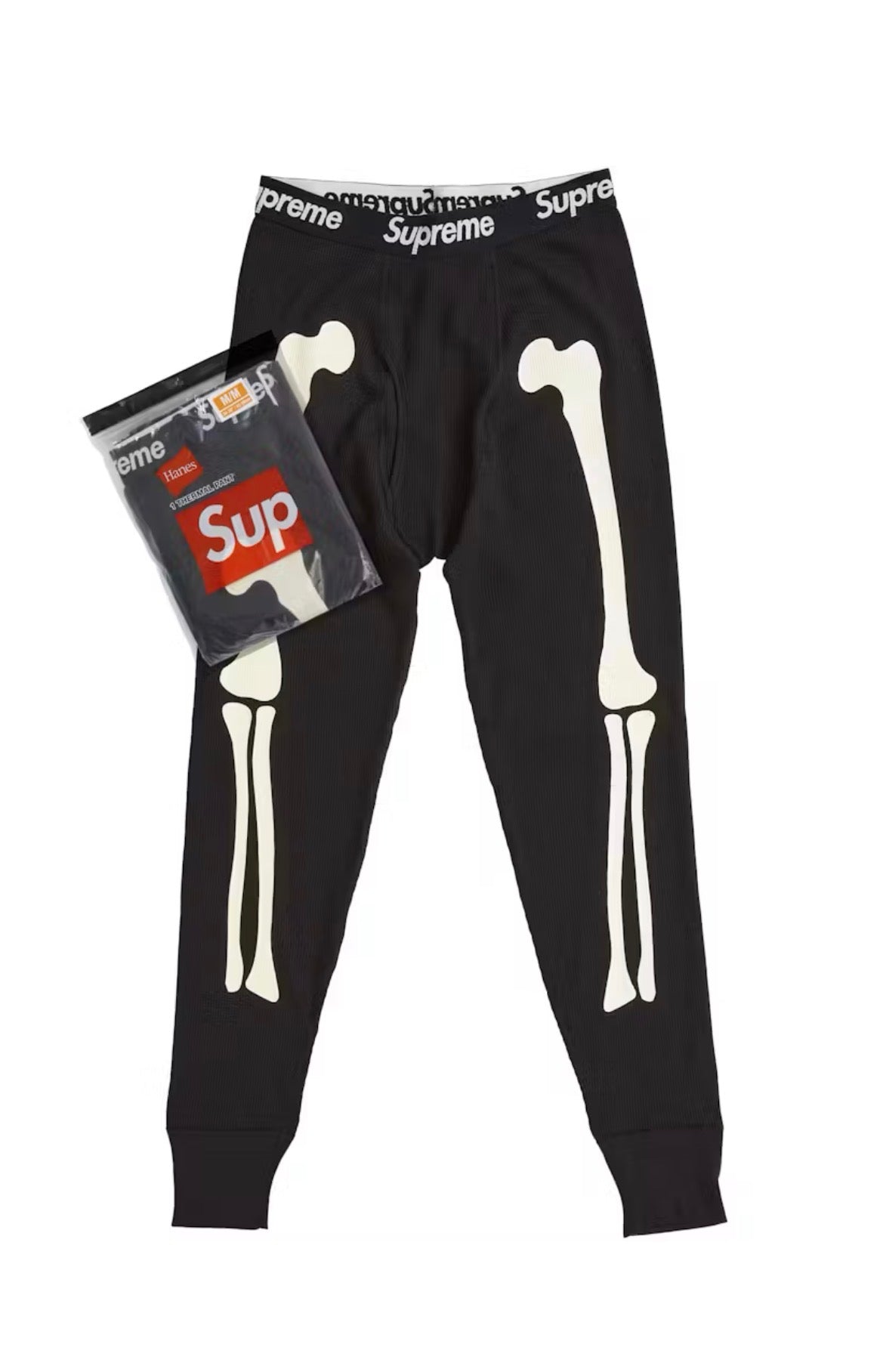 SUPREME SKELETON THERMAL LONG JOHNS (BRAND NEW)