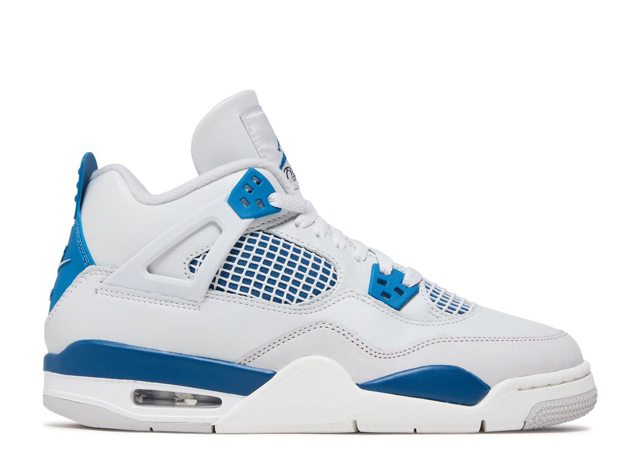 JORDAN 4 MILITARY BLUE GS (PRE-OWNED W/ BOX)