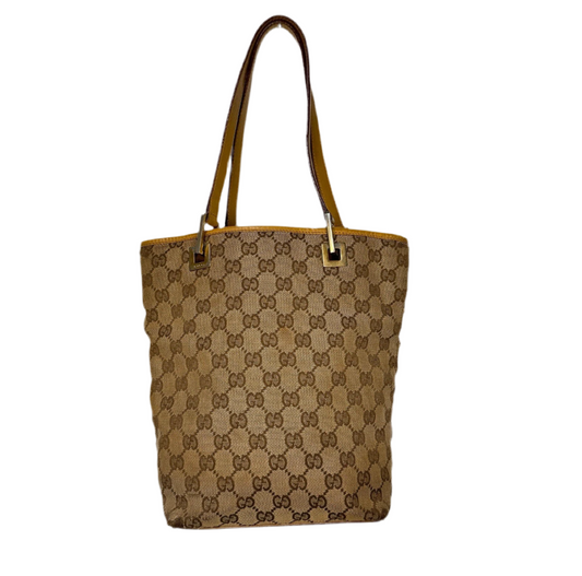 GUCCI GG BEIGE ECLIPSE BAG (PRE-OWNED)
