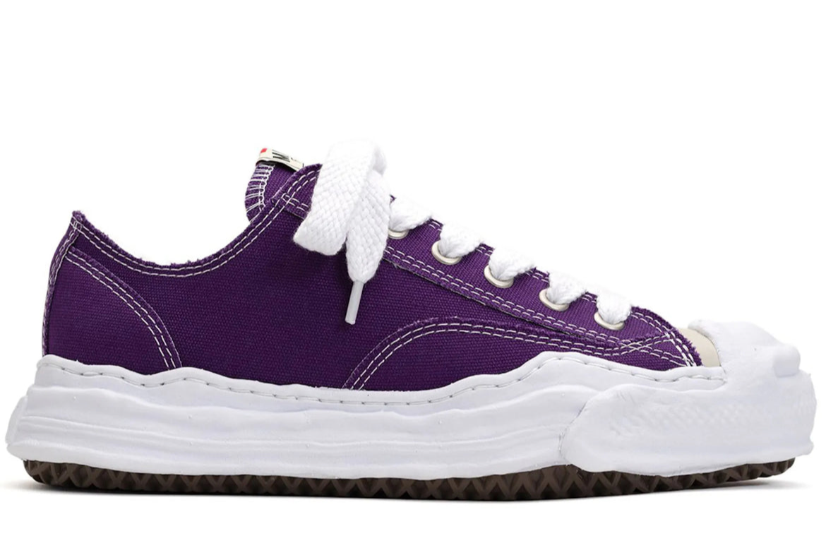 MAISON MIHARA YASUSHIRO PURPLE CANVAS LOW (BRAND NEW)