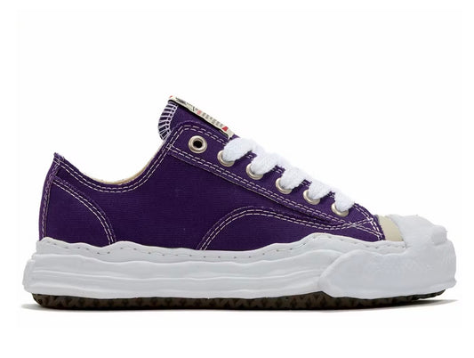 MAISON MIHARA YASUHIRO HANK OG SOLE CANVAS LOW (PRE-OWNED W/ BOX)
