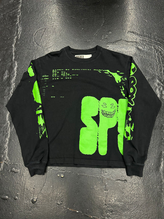SP5DER X-RAY LONG SLEEVE TEE ‘BLACK’ (PRE-OWNED)