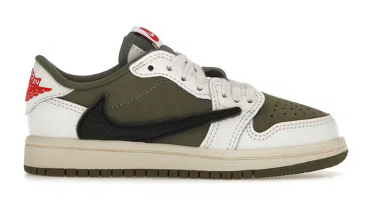 JORDAN 1 LOW TRAVIS SCOTT MEDIUM OLIVE (BRAND NEW)