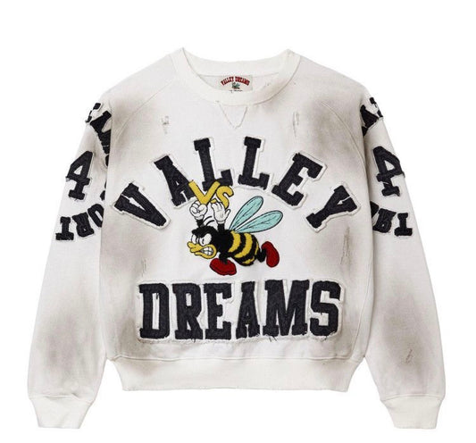 VALE FOREVER INSIGNIA CREWNECK DIRTY WHITE (BRAND NEW)