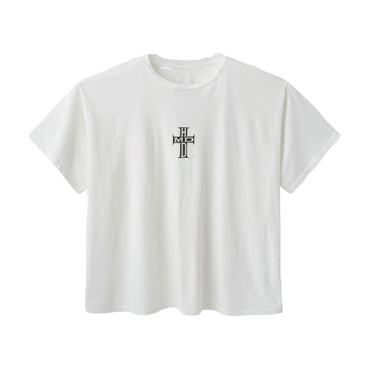 HMDD SPINE SHIRT WHITE TEE
