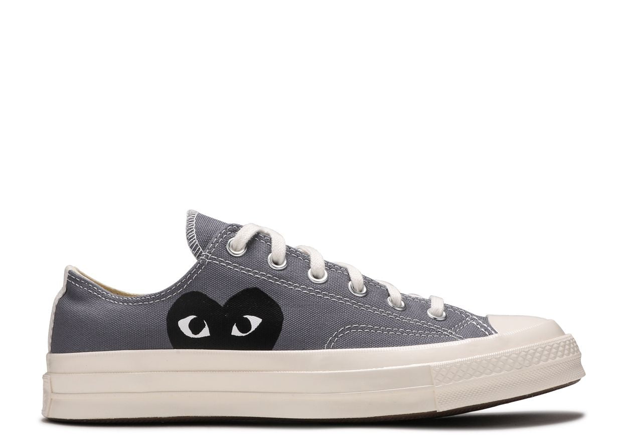 COMME DES GARÇONS CHUCK LOW STEEL GREY (BRAND NEW)