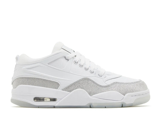 JORDAN 4 RM WHITE SILVER GLITTER (BRAND NEW)