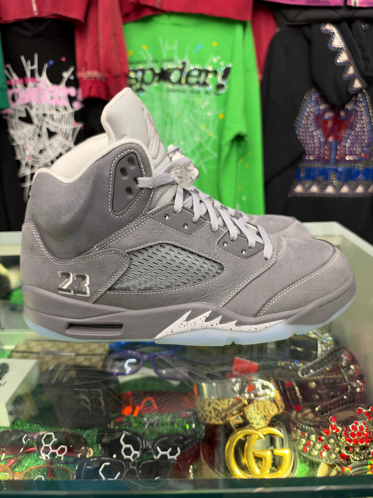 JORDAN 5 WOLF GREY (PRE-OWNED)