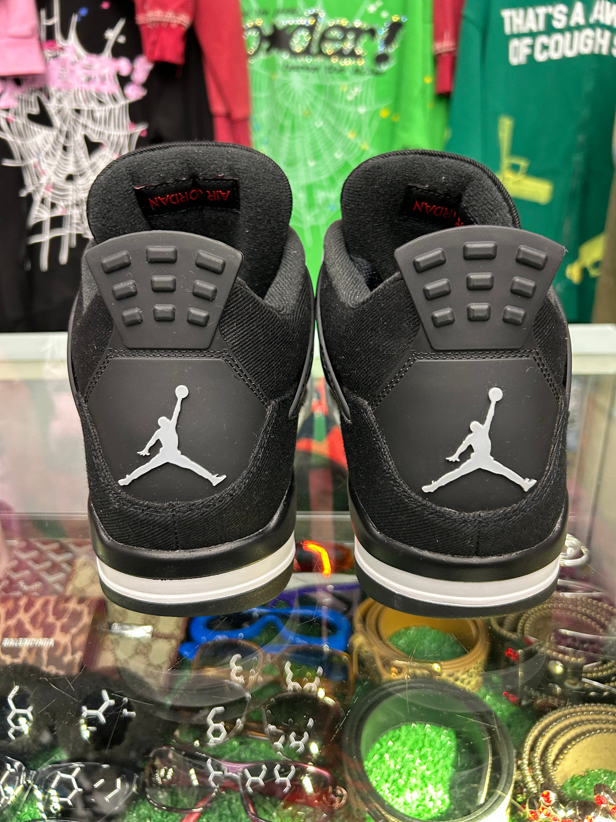 JORDAN 4 CANVAS (PRE-OWNED W/ BOX)