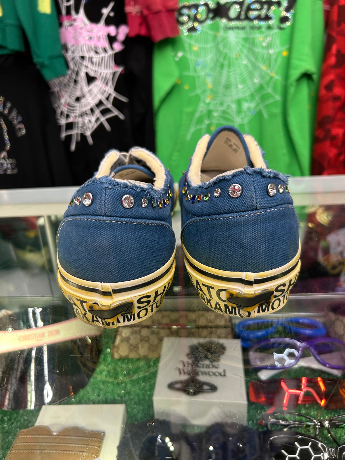 VANS X SATOSHI NAKAMOTO LUCKY CHARM NAVY (BRAND NEW)