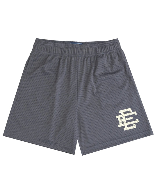 ERIC EMANUEL EE BASIC MESH SHORTS GREY