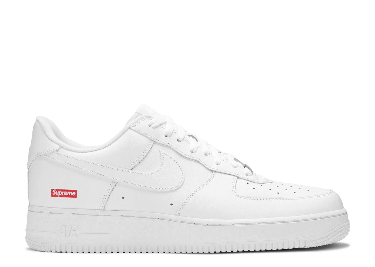 AIR FORCE 1 WHITE SUPREME BOX LOGO (BRAND NEW)