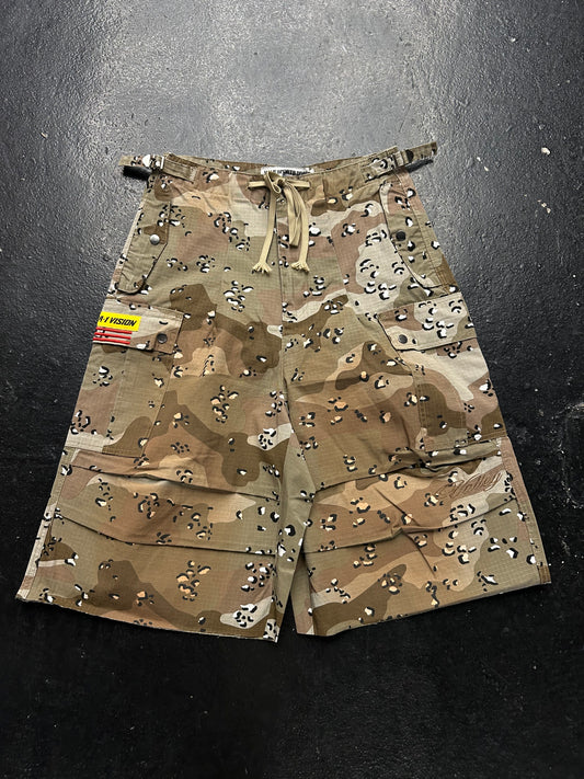 VALE FOREVER ROTHSCO CARGO CAMO SHORTS