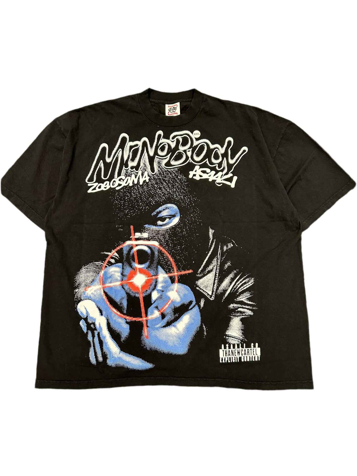 ASAALI GUNPOINT BLACK TEE (BRAND NEW)
