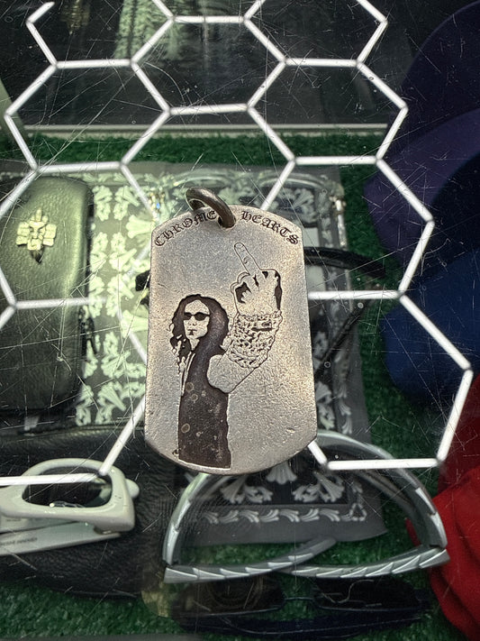 CHROME HEARTS RICHARD STARK DOG TAG (PRE-OWNED)