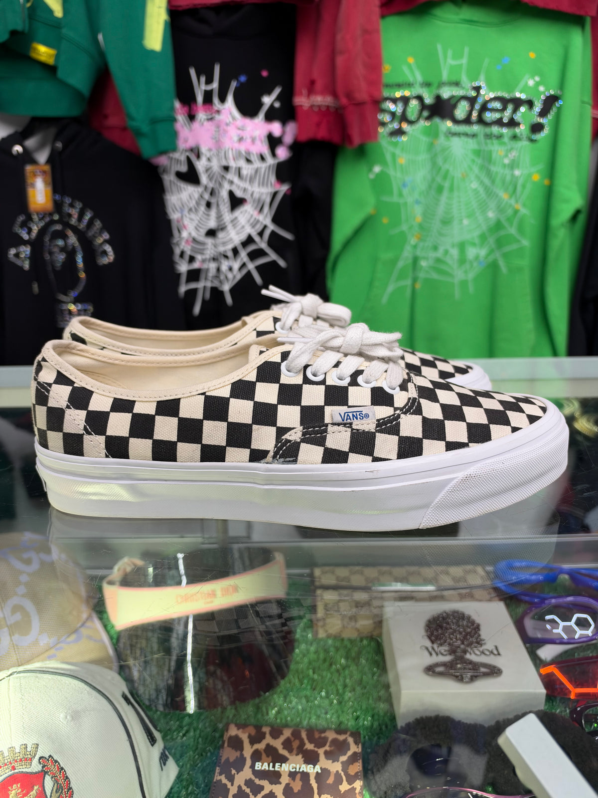 VANS CHECKERBOARD 44 LX (PRE-OWNED)