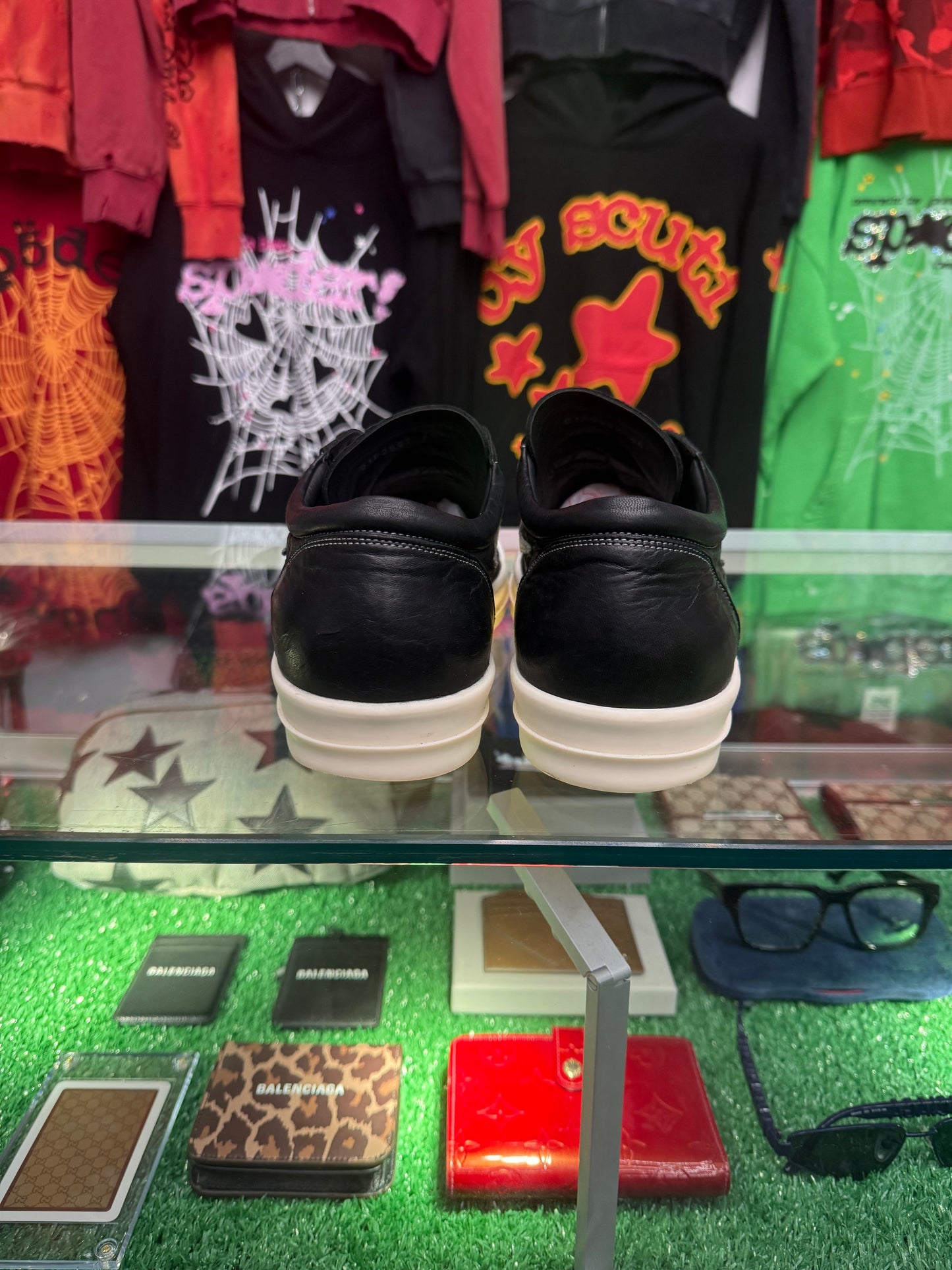 RICK OWEN MAIN LINE VINTAGE SNEAKER (PRE-OWNED W/ BOX)