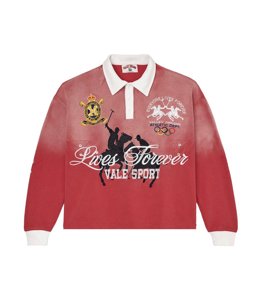 VALE FOREVER ROCKEFELLER RUGBY “RED” (BRAND NEW)