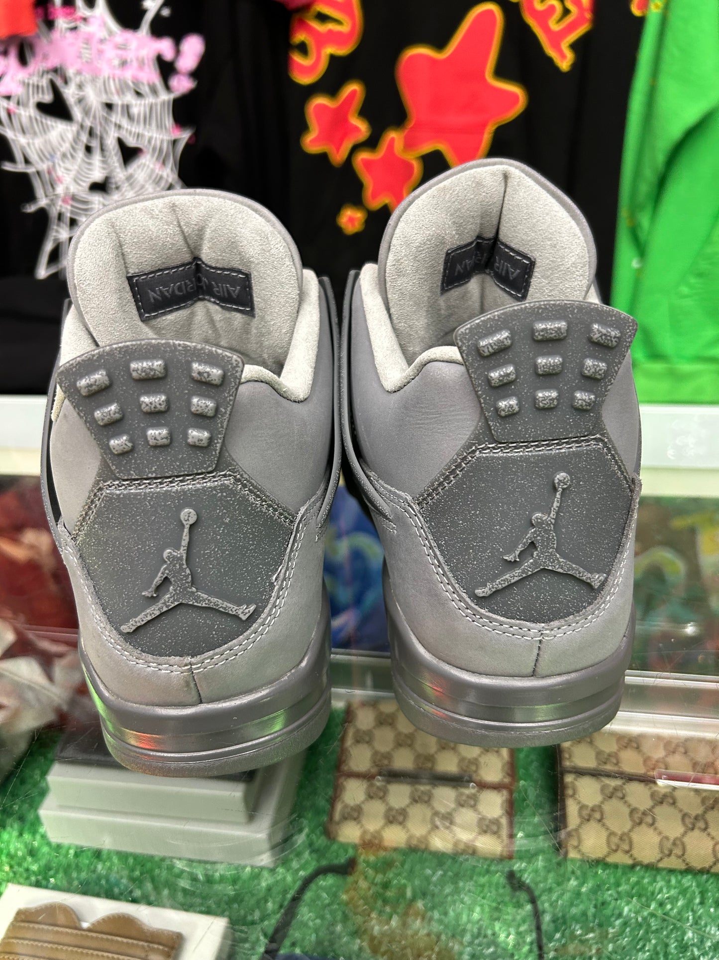 JORDAN 4 WET CEMENT (PRE-OWNED W/ BOX)