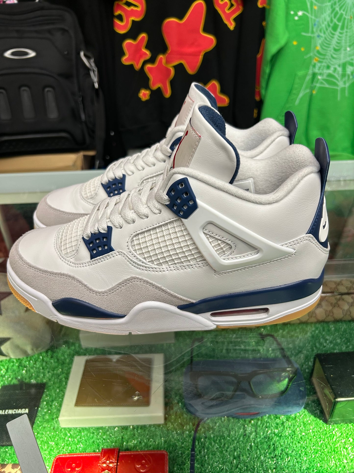 JORDAN 4 RETRO SB NAVY (PRE-OWNED / WITH BOX)