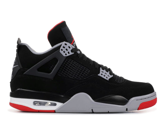 JORDAN 4 BRED (PRE OWNED W/ BOX)