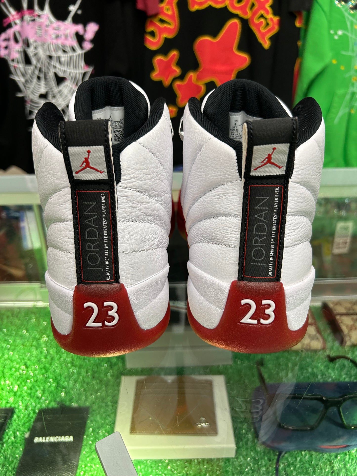 JORDAN 12 RETRO CHERRY (PRE-OWNED / WITH BOX)