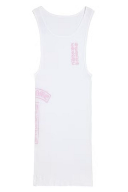 CHROME HEARTS T BAR RIB TANK (BRAND NEW)