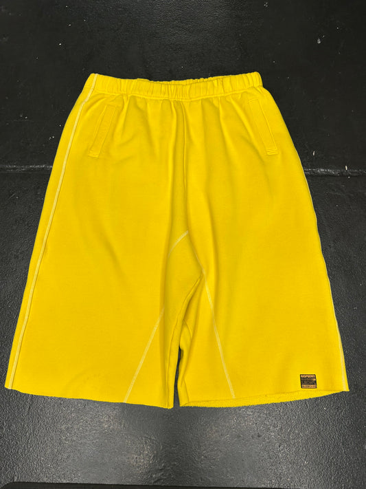 RASPBERRY HILLS GV GALLERY YELLOW SWEATSHORTS (PRE-OWNED)