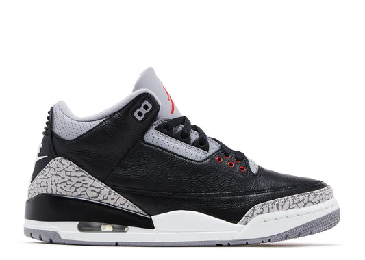 JORDAN 3 BLACK CEMENT (PRE OWNED W/ BOX)