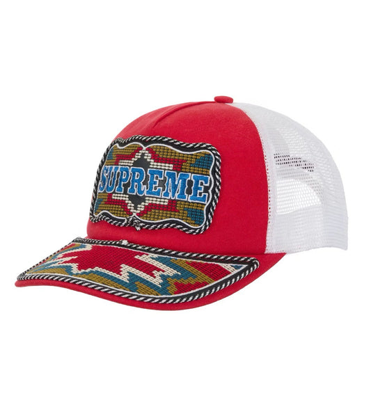 SUPREME WESTERN EMBROIDERED MESH BACK 5-PANEL(BRAND NEW)
