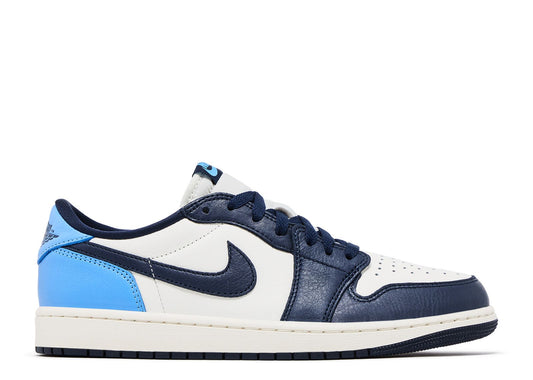 JORDAN 1 LOW OBSIDAN (PRE OWNED W/ BOX)