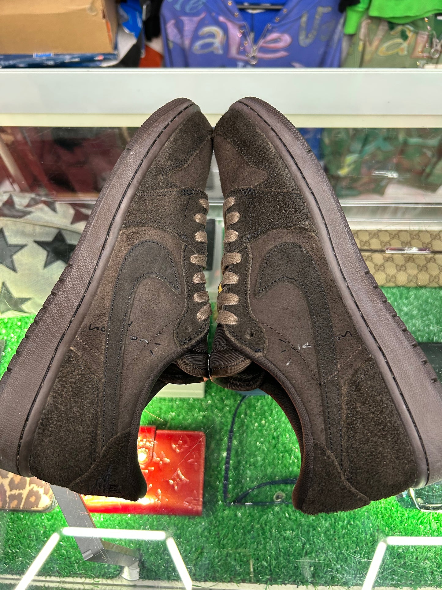 JORDAN 1 X TRAVIS SCOTT MOCHA (PRE-OWNED / WITH BOX)