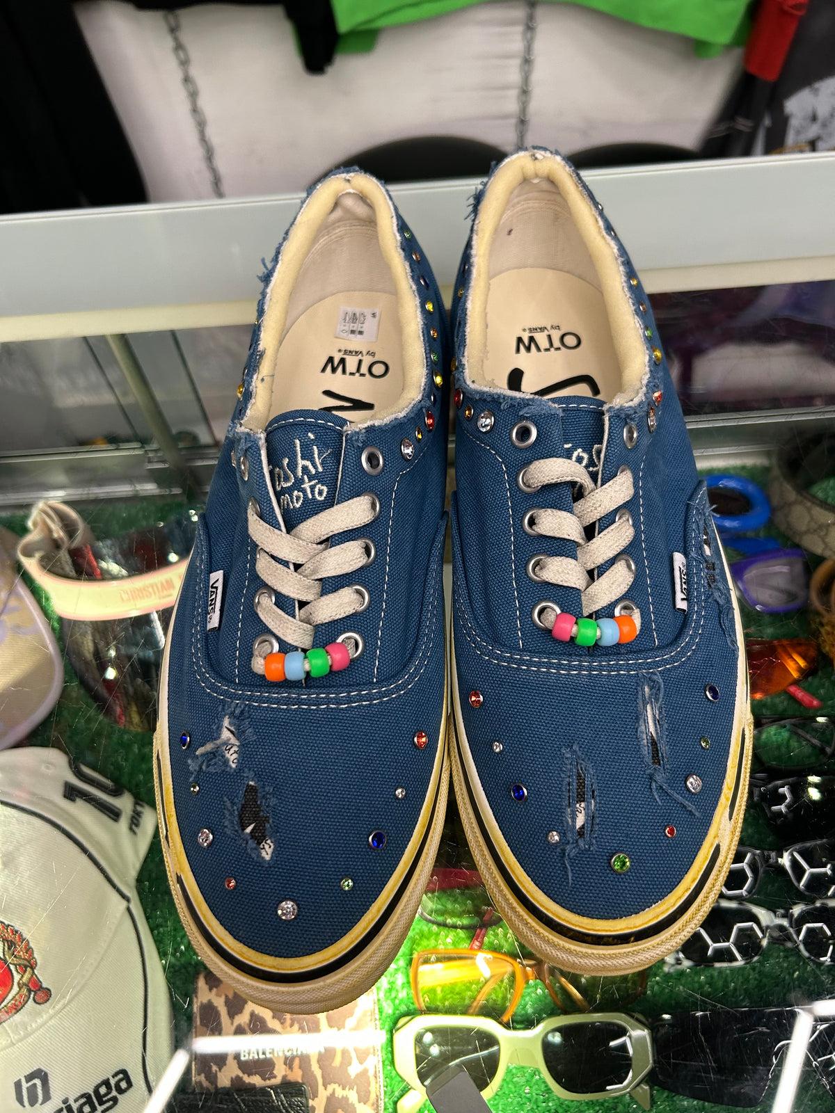 VANS X SATOSHI NAKAMOTO LUCKY CHARM NAVY (BRAND NEW)