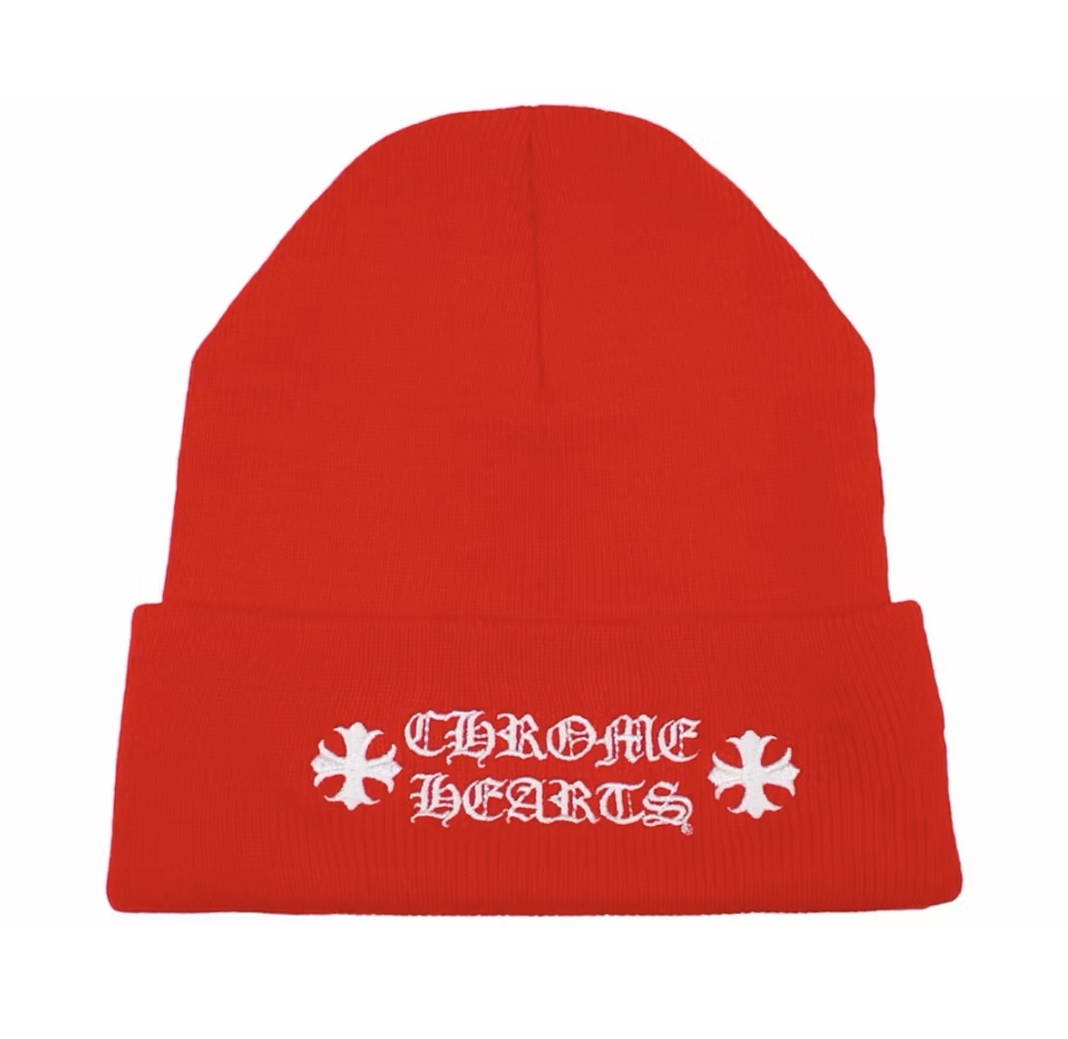 CHROME HEARTS LOGO BEANIE (BRAND NEW)