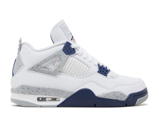 JORDAN 4 MIDNIGHT NAVY (PRE OWNED W/ BOX)