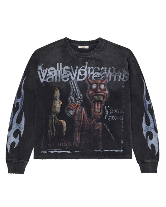 VALE FOREVER PSYCHOPATH BLACK LONG-SLEEVE (BRAND NEW)