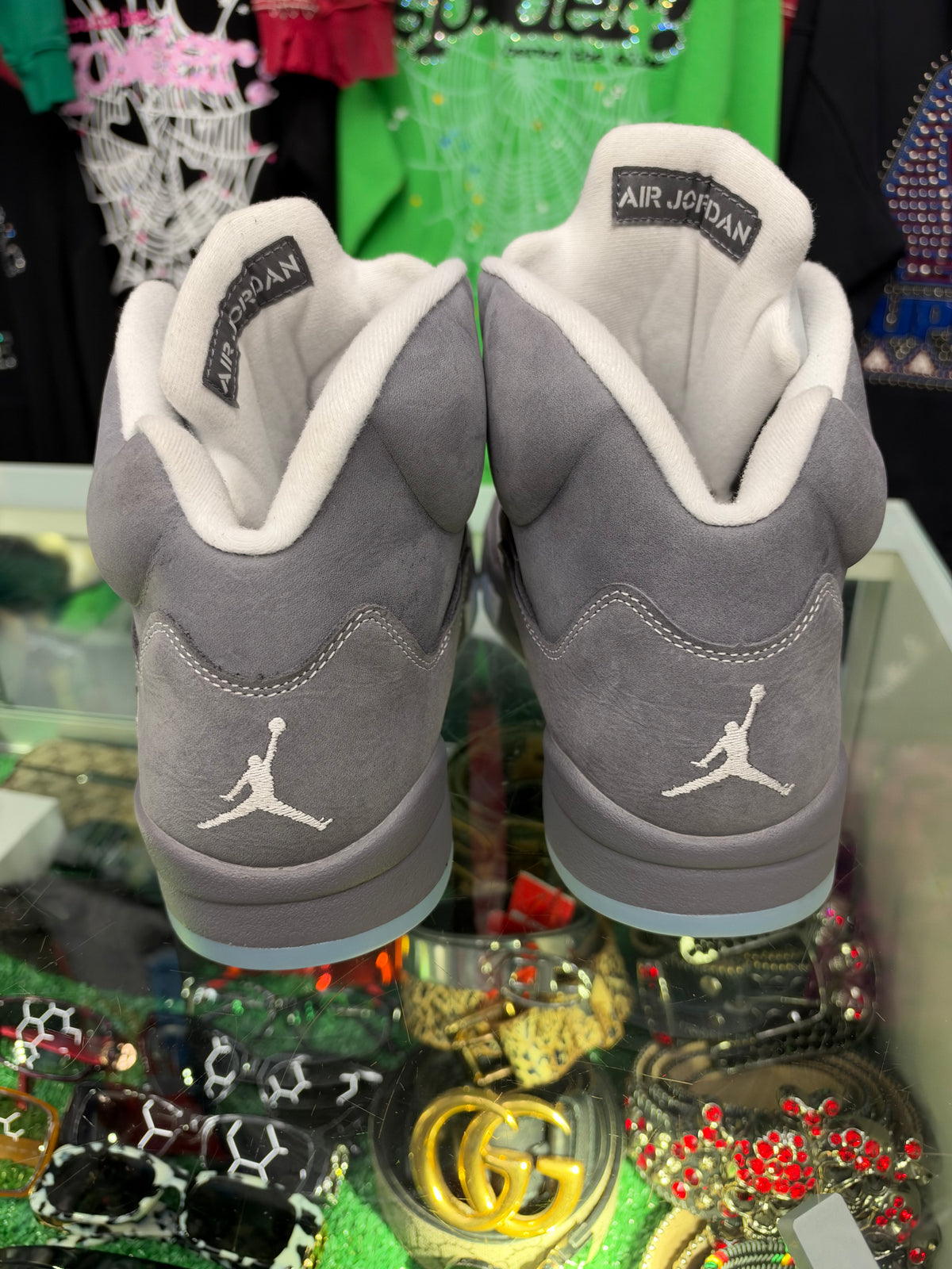 JORDAN 5 WOLF GREY (PRE-OWNED)