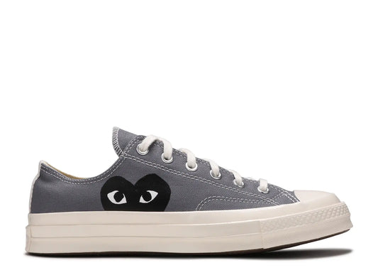 CDG COMME DES GARCON GREY LOW (PRE-OWNED NO BOX)