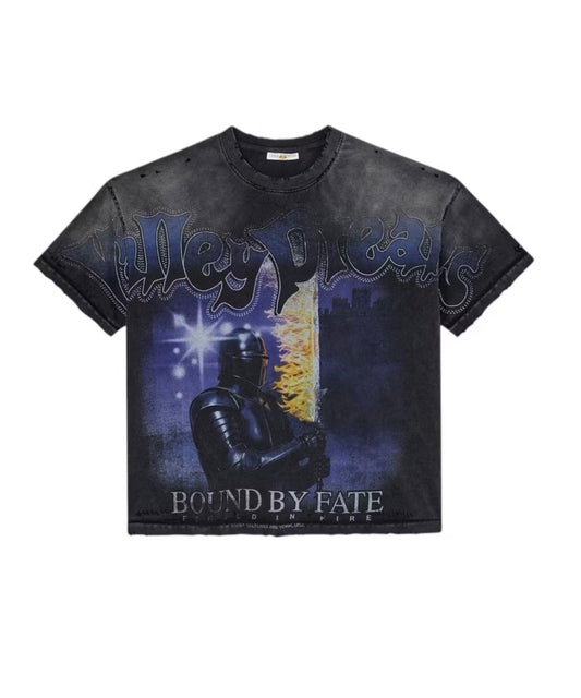 VALE FOREVER VALLEY DREAMS LANCELOT BLACK TEE (BRAND NEW)