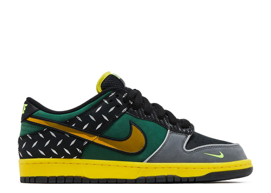 DUNK LOW WHAT THE DUCK UNIVERSITY OF OREGON HOME PE (BRAND NEW)