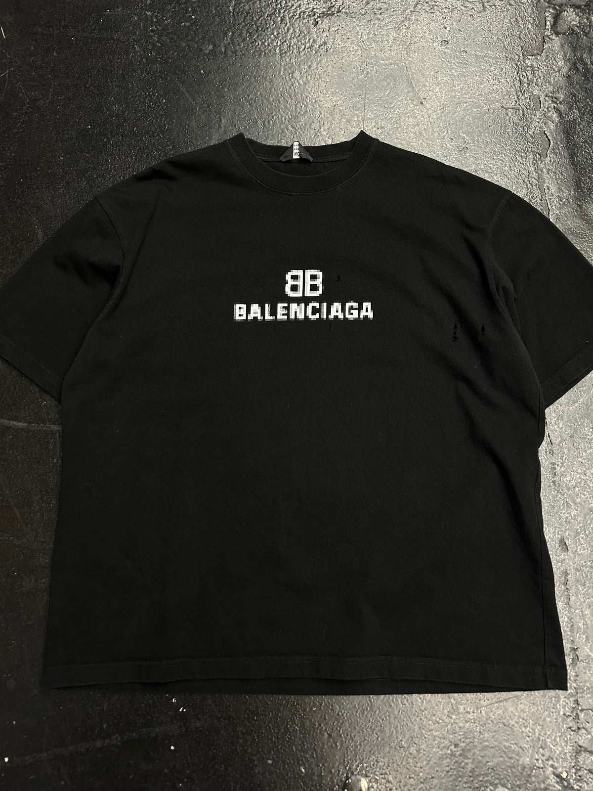 BALENCIAGA BB PIXEL TEE (PRE-OWNED)