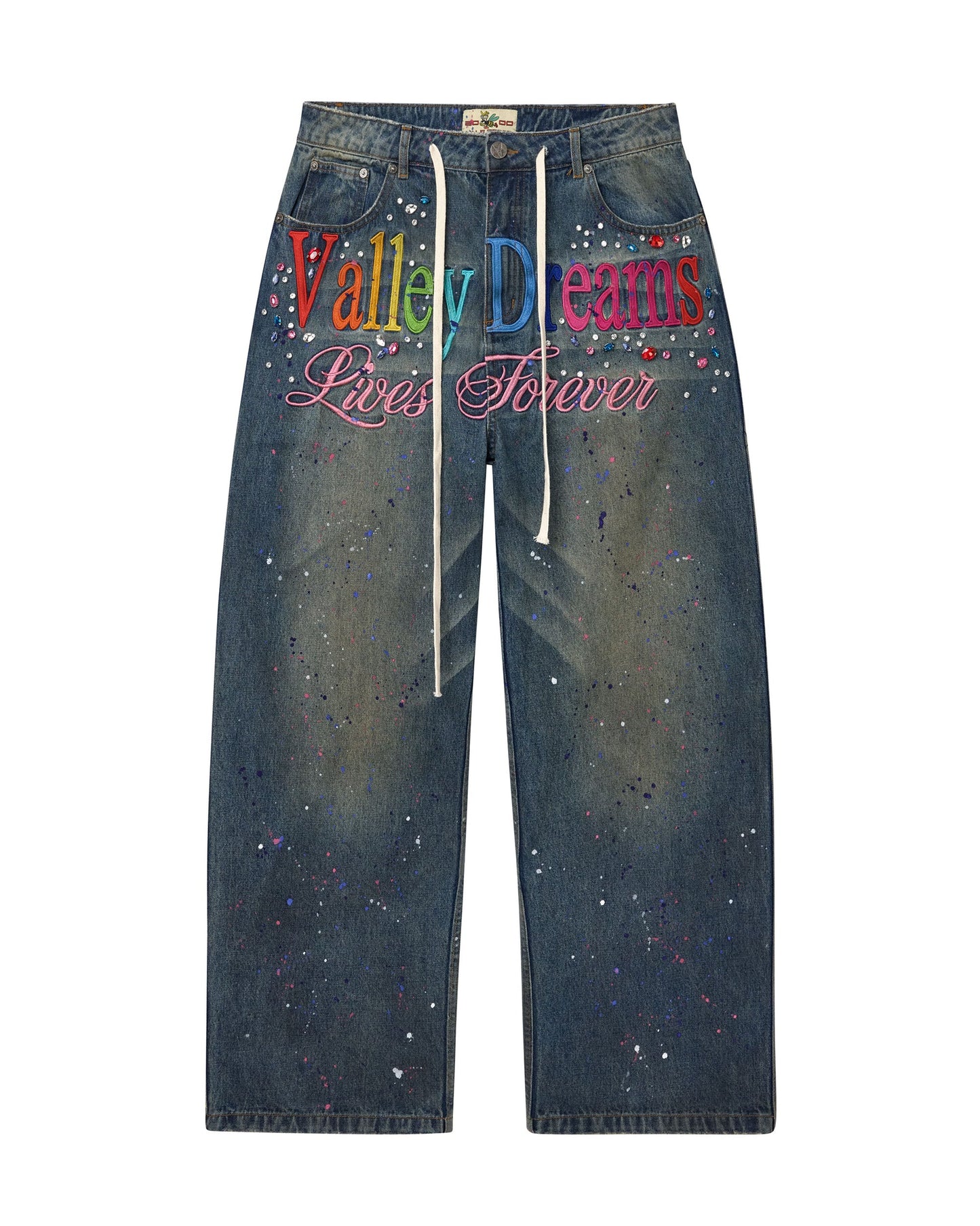 VALE VALLEY DREAMS ICECREAM DENIM JEANS (BRAND NEW)