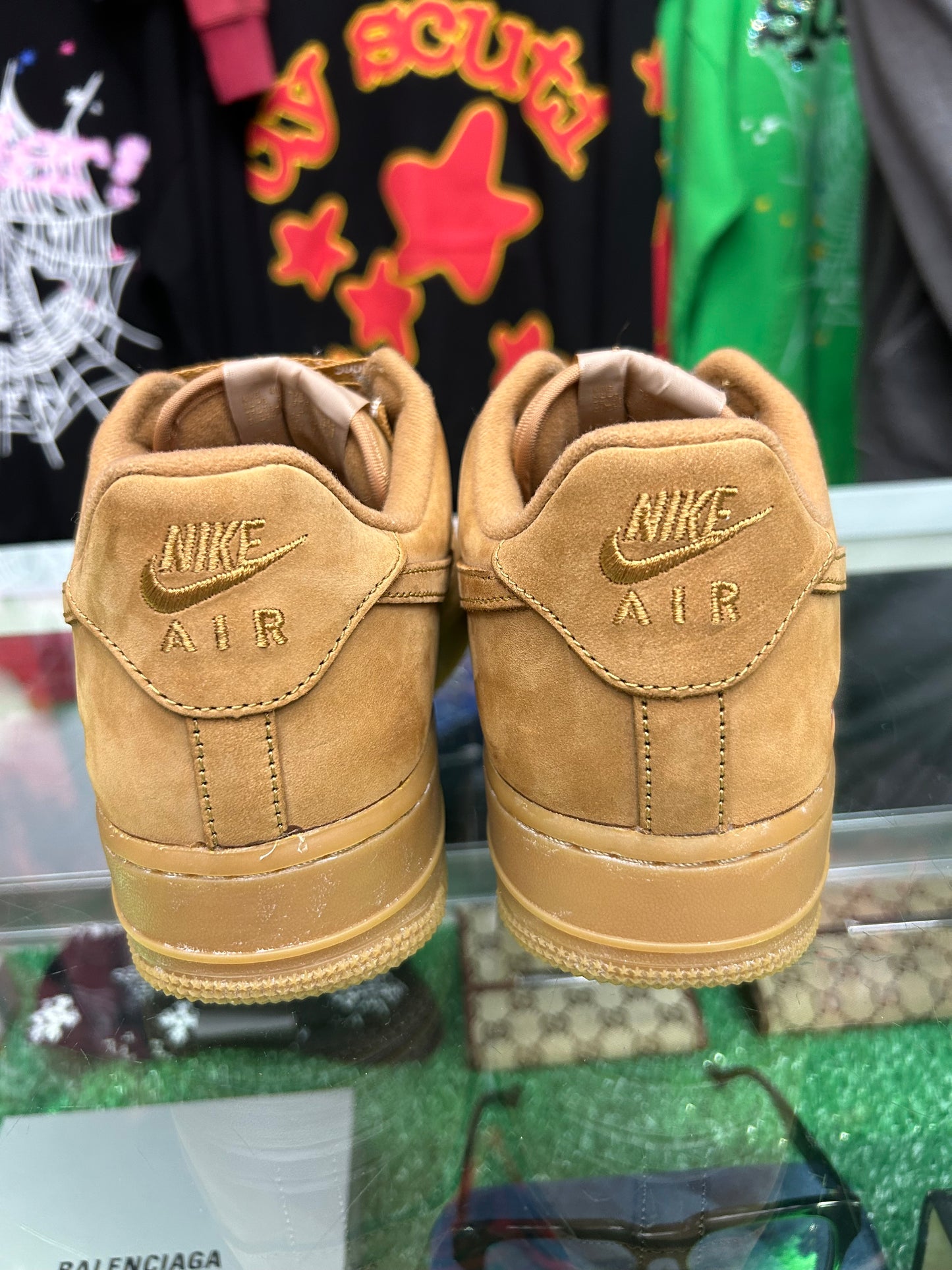 AIR FORCE 1 LOW FLAX (PRE-OWNED W/ BOX)