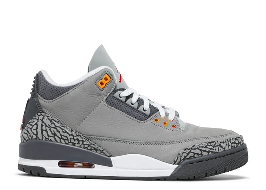 JORDAN 3 COOL GREY (PRE-OWNED W/ BOX)