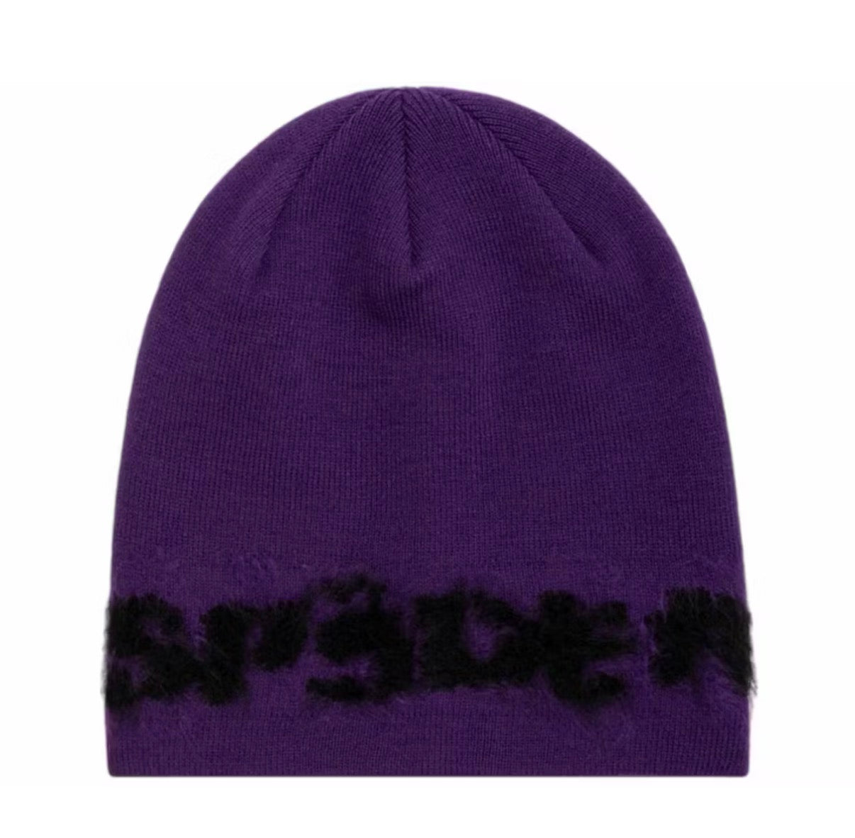 SP5DER FUZZY LOGO MOHAIR BEANIE (BRAND NEW)