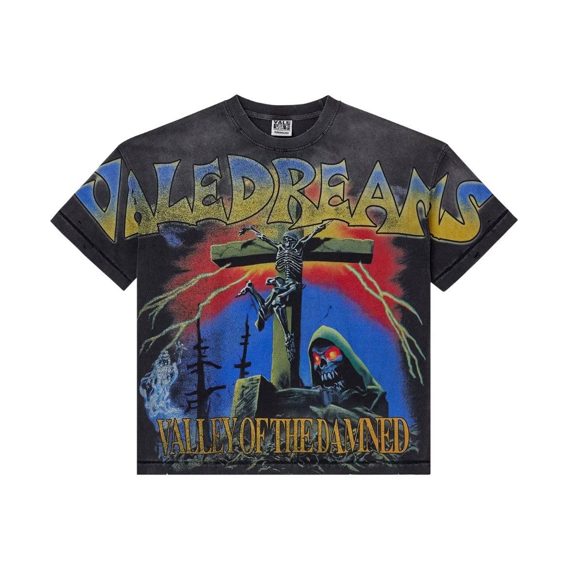 VALE FOREVER DAMNED BIG TEE “BLACK” (VNDS)